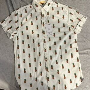 Denim & Flower pineapple shirt